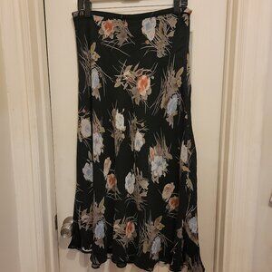 Charter Club Flare Floral Skirt - Size 12P